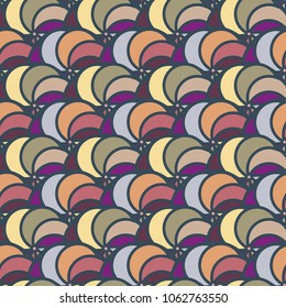 Abstract color seamless pattern for new background.