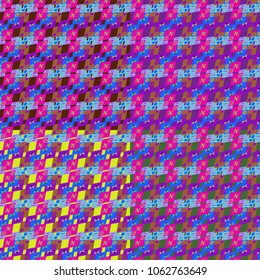 Abstract color seamless pattern for new background.