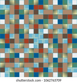 Abstract color seamless pattern for new background.