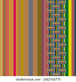 Abstract color seamless pattern for new background.