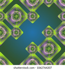 Abstract color seamless pattern for new background.
