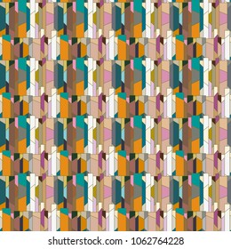 Abstract color seamless pattern for new background.