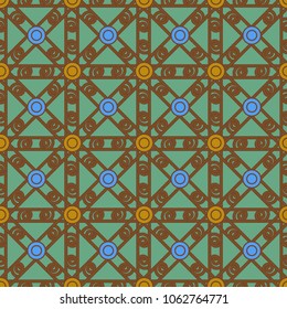 Abstract color seamless pattern for new background.