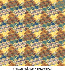 Abstract color seamless pattern for new background.