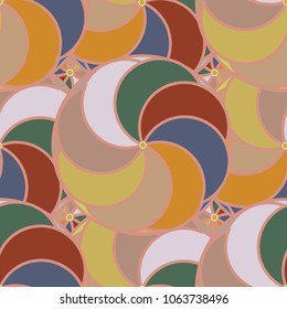 Abstract color seamless pattern for new background.