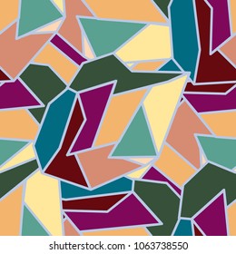 Abstract color seamless pattern for new background.