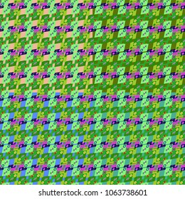 Abstract color seamless pattern for new background.