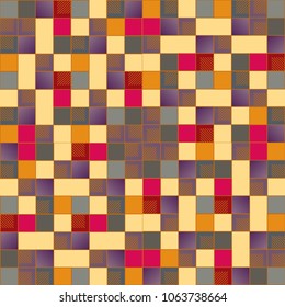 Abstract color seamless pattern for new background.