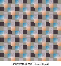 Abstract color seamless pattern for new background.
