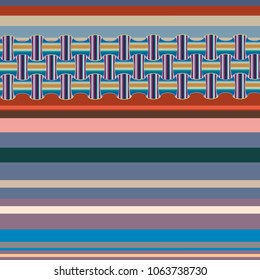 Abstract color seamless pattern for new background.