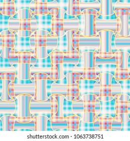 Abstract color seamless pattern for new background.