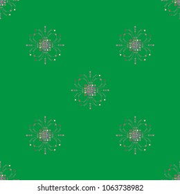 Abstract color seamless pattern for new background.