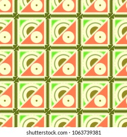 Abstract color seamless pattern for new background.