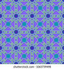 Abstract color seamless pattern for new background.
