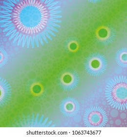 Abstract color seamless pattern for new background.