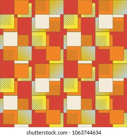 Abstract color seamless pattern for new background.
