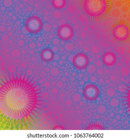 Abstract color seamless pattern for new background.