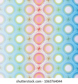 Abstract color seamless pattern for new background.