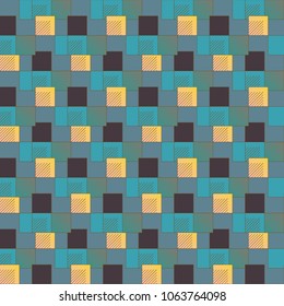 Abstract color seamless pattern for new background.
