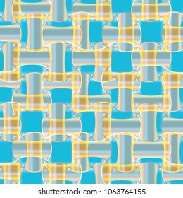 Abstract color seamless pattern for new background.
