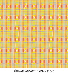 Abstract color seamless pattern for new background.