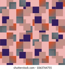 Abstract color seamless pattern for new background.