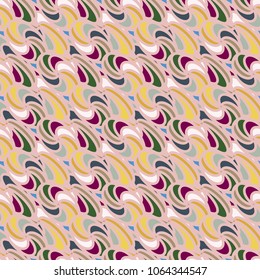 Abstract color seamless pattern for new background.