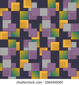 Abstract color seamless pattern for new background.
