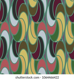 Abstract color seamless pattern for new background.