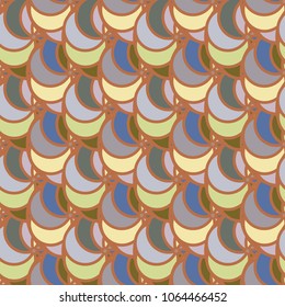 Abstract color seamless pattern for new background.