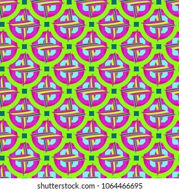 Abstract color seamless pattern for new background.