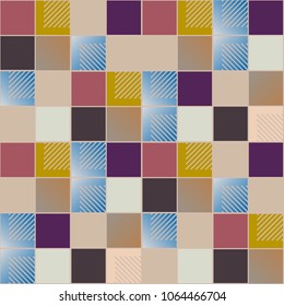 Abstract color seamless pattern for new background.