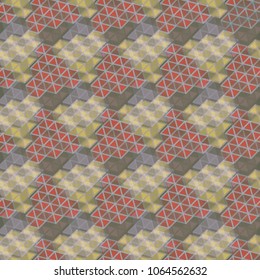 Abstract color seamless pattern for new background.