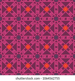 Abstract color seamless pattern for new background.