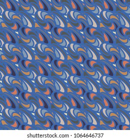 Abstract color seamless pattern for new background.