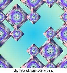 Abstract color seamless pattern for new background.