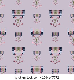 Abstract color seamless pattern for new background.