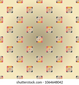 Abstract color seamless pattern for new background.