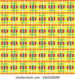 Abstract color seamless pattern for new background.