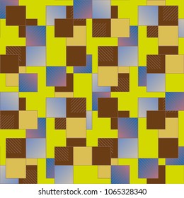 Abstract color seamless pattern for new background.