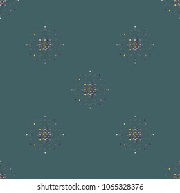Abstract color seamless pattern for new background.