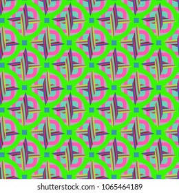 Abstract color seamless pattern for new background.