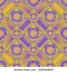 Abstract color seamless pattern for new background.