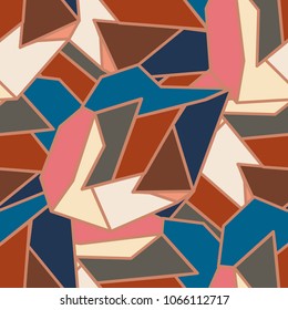 Abstract color seamless pattern for new background.