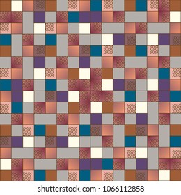 Abstract color seamless pattern for new background.