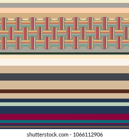 Abstract color seamless pattern for new background.