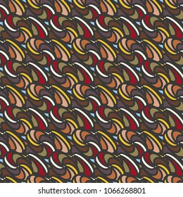 Abstract color seamless pattern for new background.