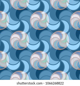 Abstract color seamless pattern for new background.
