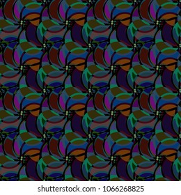 Abstract color seamless pattern for new background.