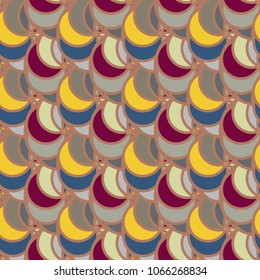 Abstract color seamless pattern for new background.